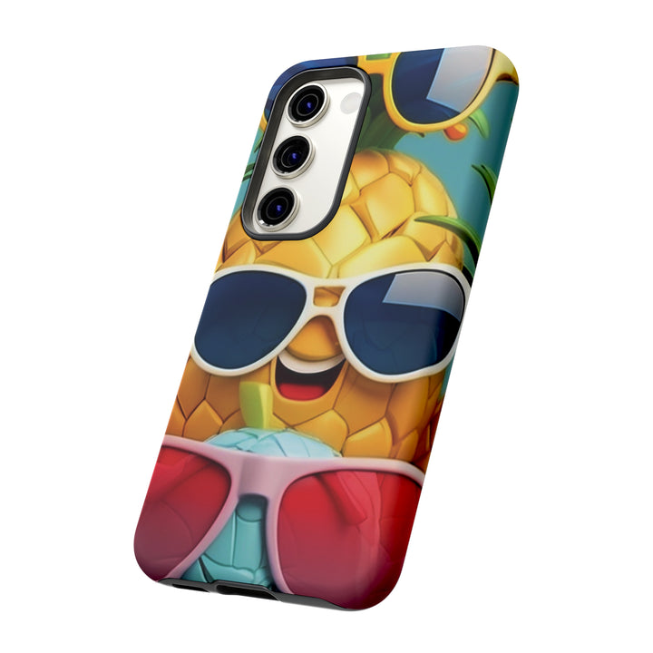 Cute Samsung Phone Case | Aesthetic Samsung Phone Case | Galaxy S23, S22, S21, S20 | Summer Pineapple Fruit, Protective Phone Case - Studio40ParkLane