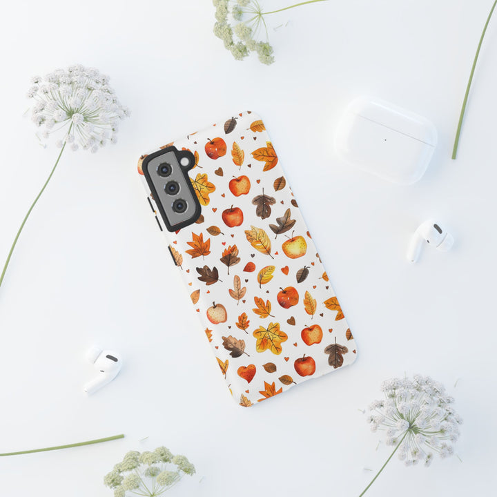 Autumn Fall Leaves Gift for Her Cute Phone Case for, Samsung Galaxy S24, S23, S22, S21, IPhone 16 Case | Iphone 15, Iphone 14, IPhone 13 Case - Studio40ParkLane