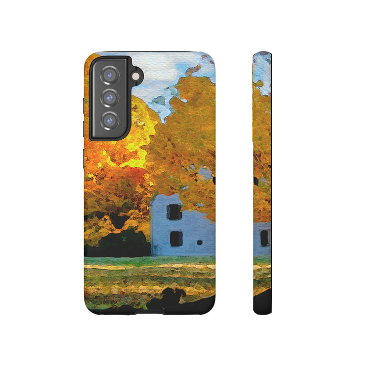 Cute Samsung Phone Case | Aesthetic Samsung Phone Case | Galaxy S23, S22, S21, S20 | New England Fall, Protective Phone Case - Studio40ParkLane