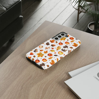 Autumn Fall Leaves Gift for Her Cute Phone Case for, Samsung Galaxy S24, S23, S22, S21, IPhone 16 Case | Iphone 15, Iphone 14, IPhone 13 Case