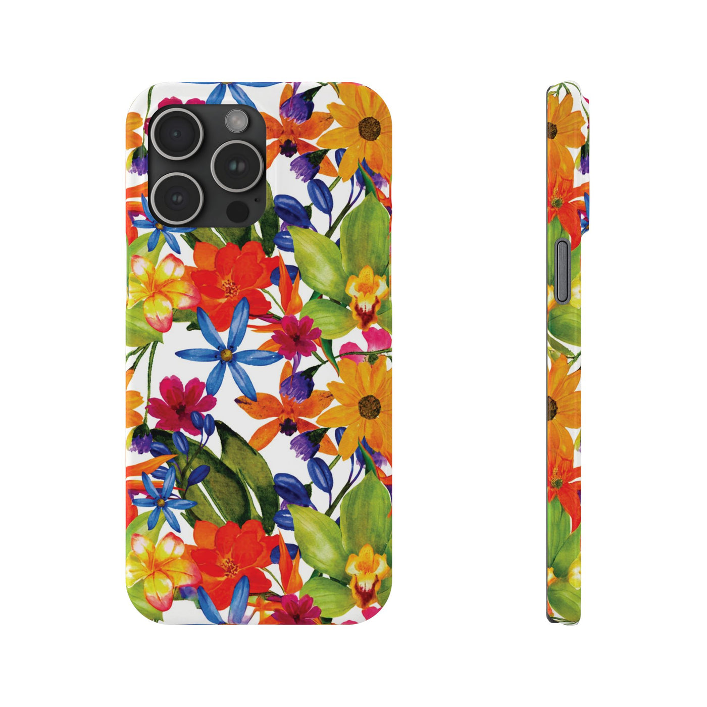 Slim Spring Flowers Gift for Her Cute Phone Cases for Iphone 16 Pro Max | iPhone 15 Case | iPhone 15 Pro Max Case, Iphone 14, 13, 12, 11, 10, 8, 7 - Studio40ParkLane