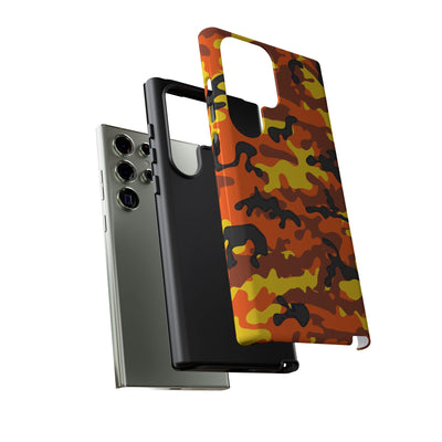 Impact Resistant, Fall camo Camouflage, Cute Phone Cases for Samsung S24, S23, S22, S21, IPhone 15 pro Iphone 14 pro Iphone 13 IPhone 12 Iphone 11