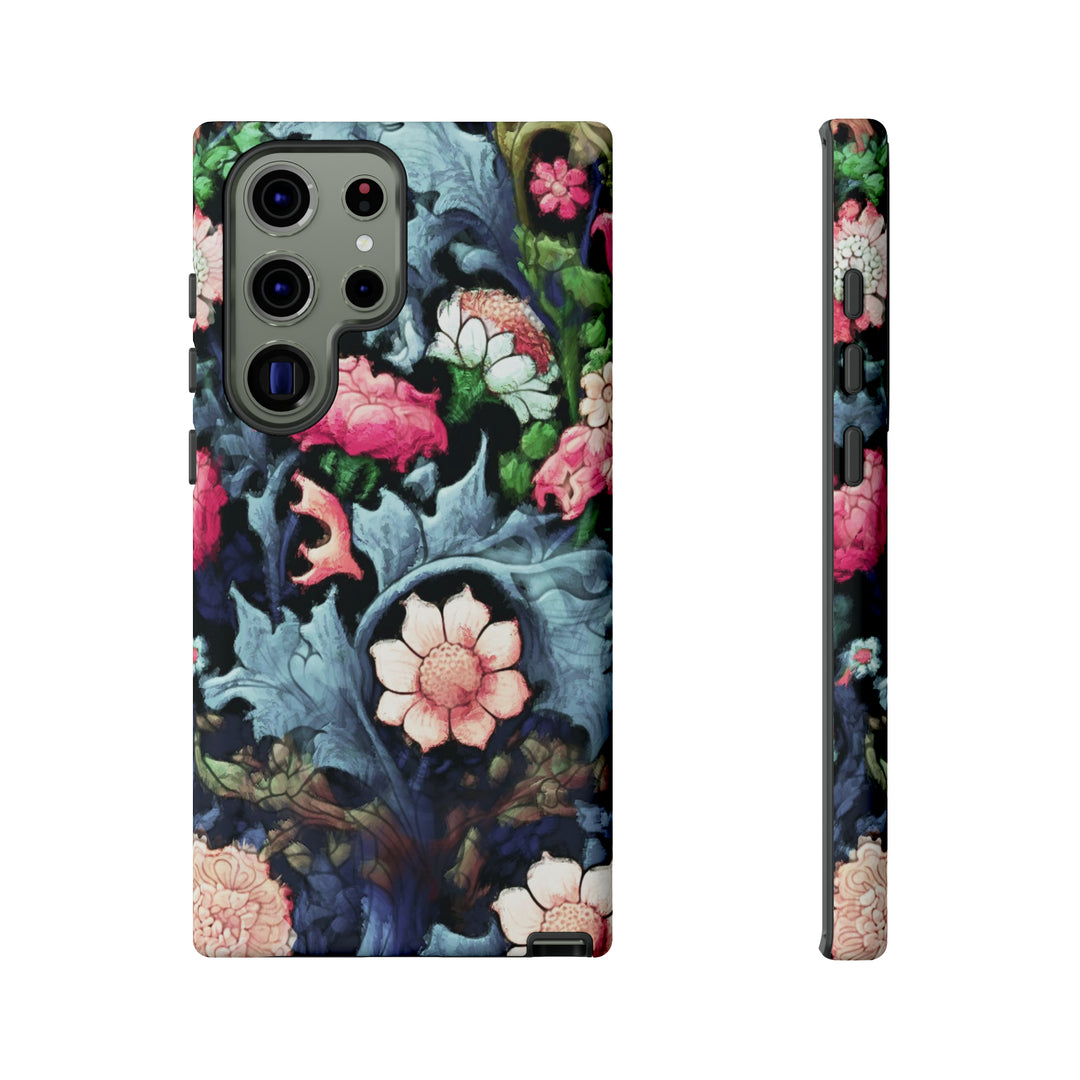 Cute Samsung Phone Case | Aesthetic Samsung Phone Case | Galaxy S23, S22, S21, S20 | Luxury Double Layer | Cool Flowers Design Floral - Studio40ParkLane