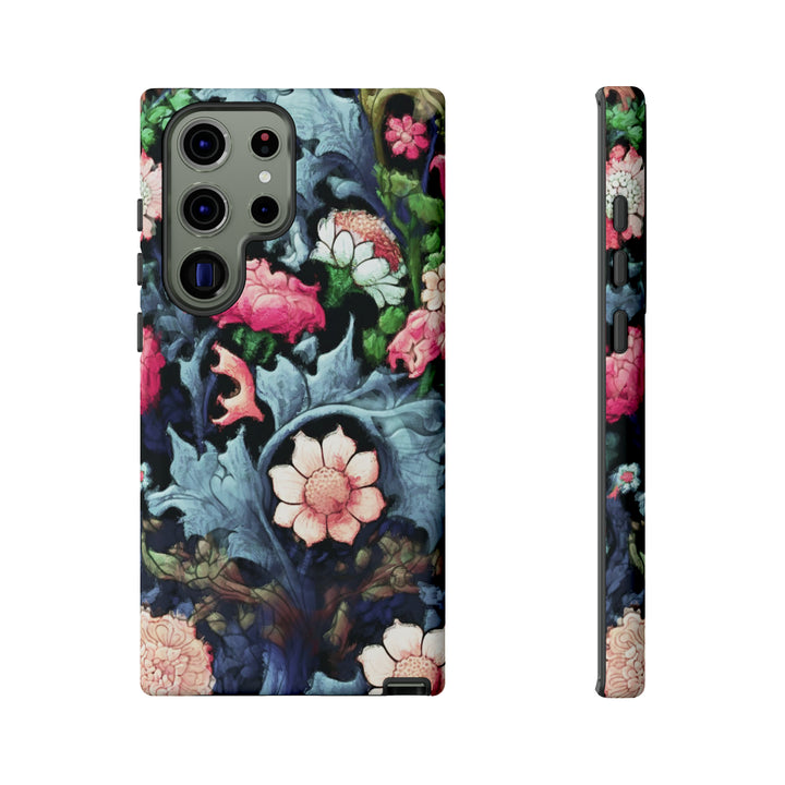Cute Samsung Phone Case | Aesthetic Samsung Phone Case | Galaxy S23, S22, S21, S20 | Luxury Double Layer | Cool Flowers Design Floral - Studio40ParkLane