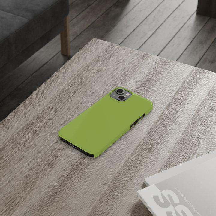 Slim Chartreuse Green Gift for Her Aesthetic Cute Phone Case for Iphone 16 - | iPhone 15 Pro Max Case | iPhone 14 Case 13 12 11 10 9 8 7 - Studio40ParkLane