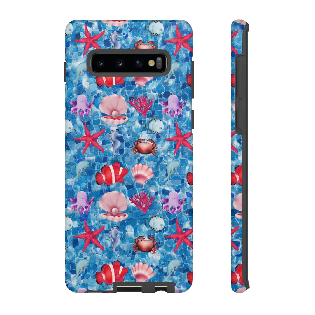 Cute Samsung Phone Case | Aesthetic Samsung Phone Case | Galaxy S23, S22, S21, S20 | Under The Sea, Protective Phone Case - Studio40ParkLane