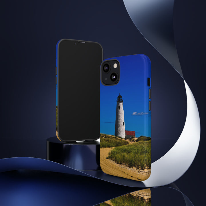Cute IPhone Case | iPhone 15 Case | iPhone 15 Pro Max Case, Iphone 14 Case, Iphone 14 Pro Max Case IPhone Case for Art Lovers - Beach Lighthouse - Studio40ParkLane