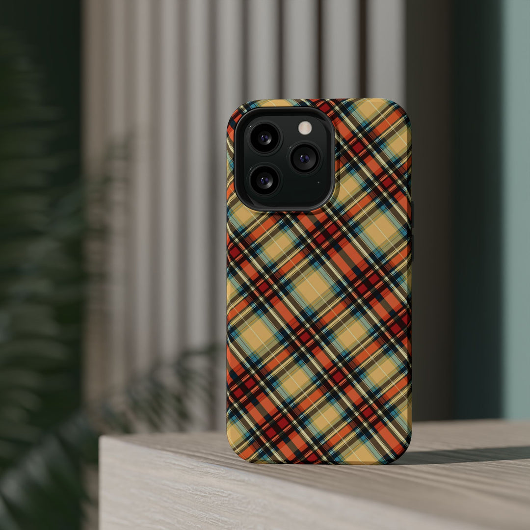 Checkered Plaid Magsafe Gift for Her Cute Phone Case for Iphone, | iPhone 16 | iPhone 15 Pro Max, Iphone 14 Pro Max, 13 12 11 10 9 8 7 - Studio40ParkLane