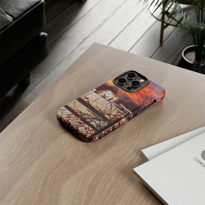 Cool Phone Case | Winter Sunset, For iPhone 15 Case | iPhone 15 Pro Case, Iphone 14 Case, Iphone 14 Pro Max Case, Protective Iphone Case - Studio40ParkLane