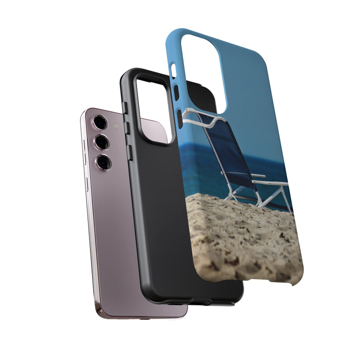Cute Samsung Case | Cool Iphone Case | Summer Blue Beach Chair, Samsung S24, S23, S22, S21, IPhone 15 Case | Iphone 14 Case, Iphone 13 Case - Studio40ParkLane