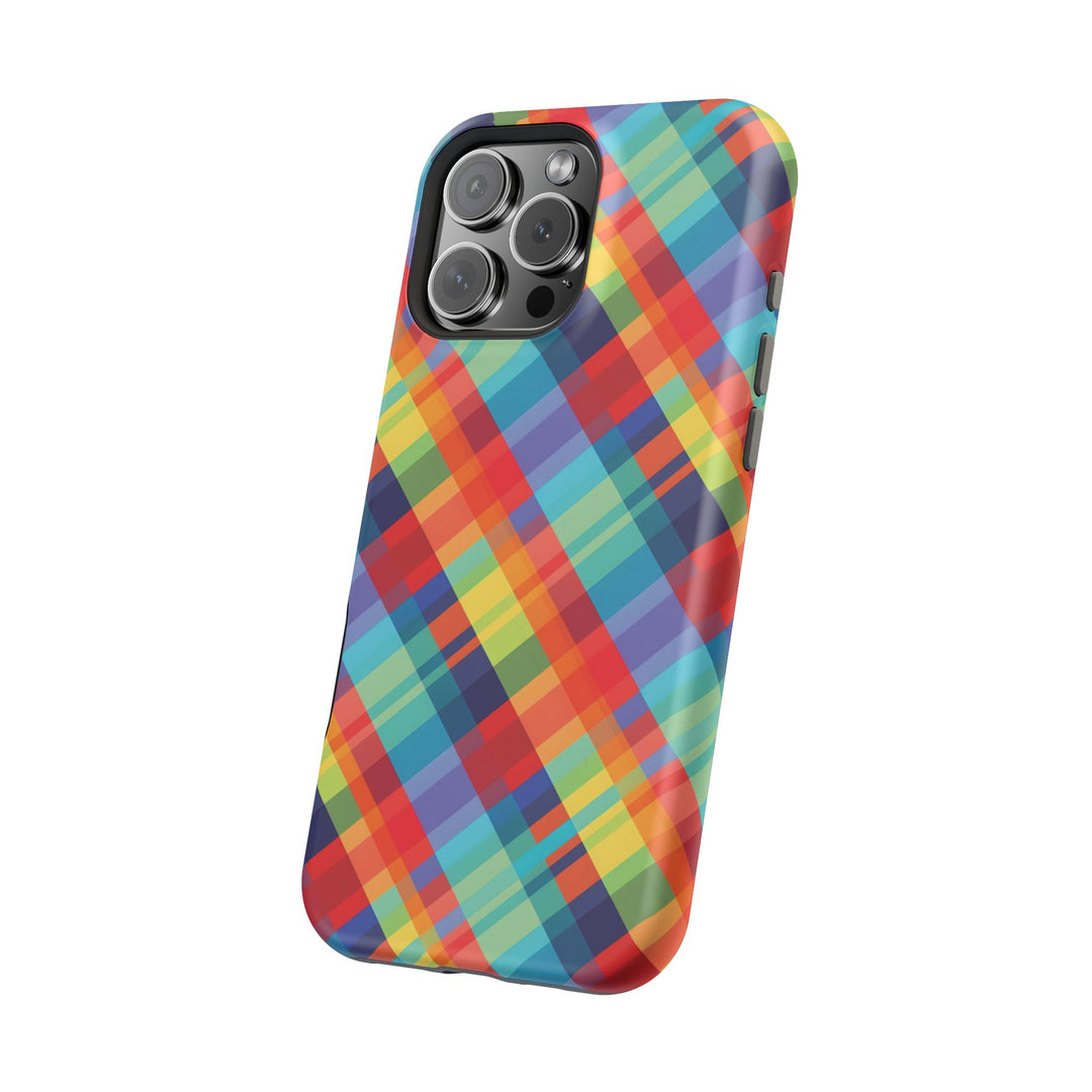 Checkered Plaid Magsafe Gift for Her Cute Phone Case for Iphone, | iPhone 16 | iPhone 15 Pro Max, Iphone 14 Pro Max, 13 12 11 10 9 8 7 - Studio40ParkLane
