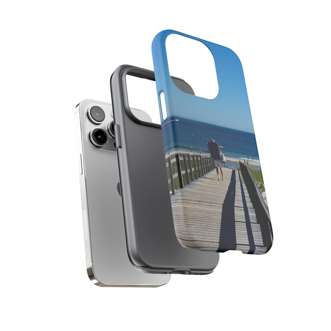 Cute Samsung Case | Cool Iphone Case | Summer Beach Walk, Samsung S24, S23, S22, S21, IPhone 15 Case | Iphone 14 Case, Iphone 13 Case - Studio40ParkLane