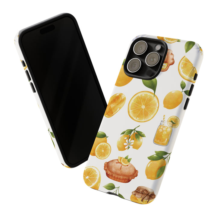 Cute IPhone Case | Summer Fruit Lemon, iPhone 15 Case | iPhone 15 Pro Case, Iphone 14 Case, Iphone 14 Pro Max Case, Protective Iphone Case - Studio40ParkLane