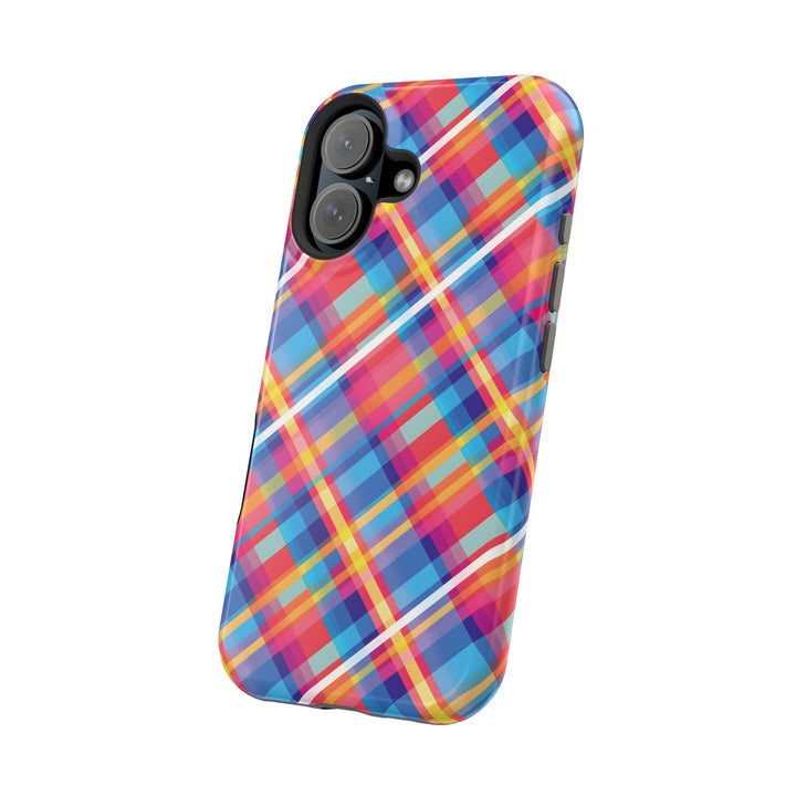 Checkered Plaid Magsafe Gift for Her Cute Phone Case for Iphone, | iPhone 16 | iPhone 15 Pro Max, Iphone 14 Pro Max, 13 12 11 10 9 8 7 - Studio40ParkLane