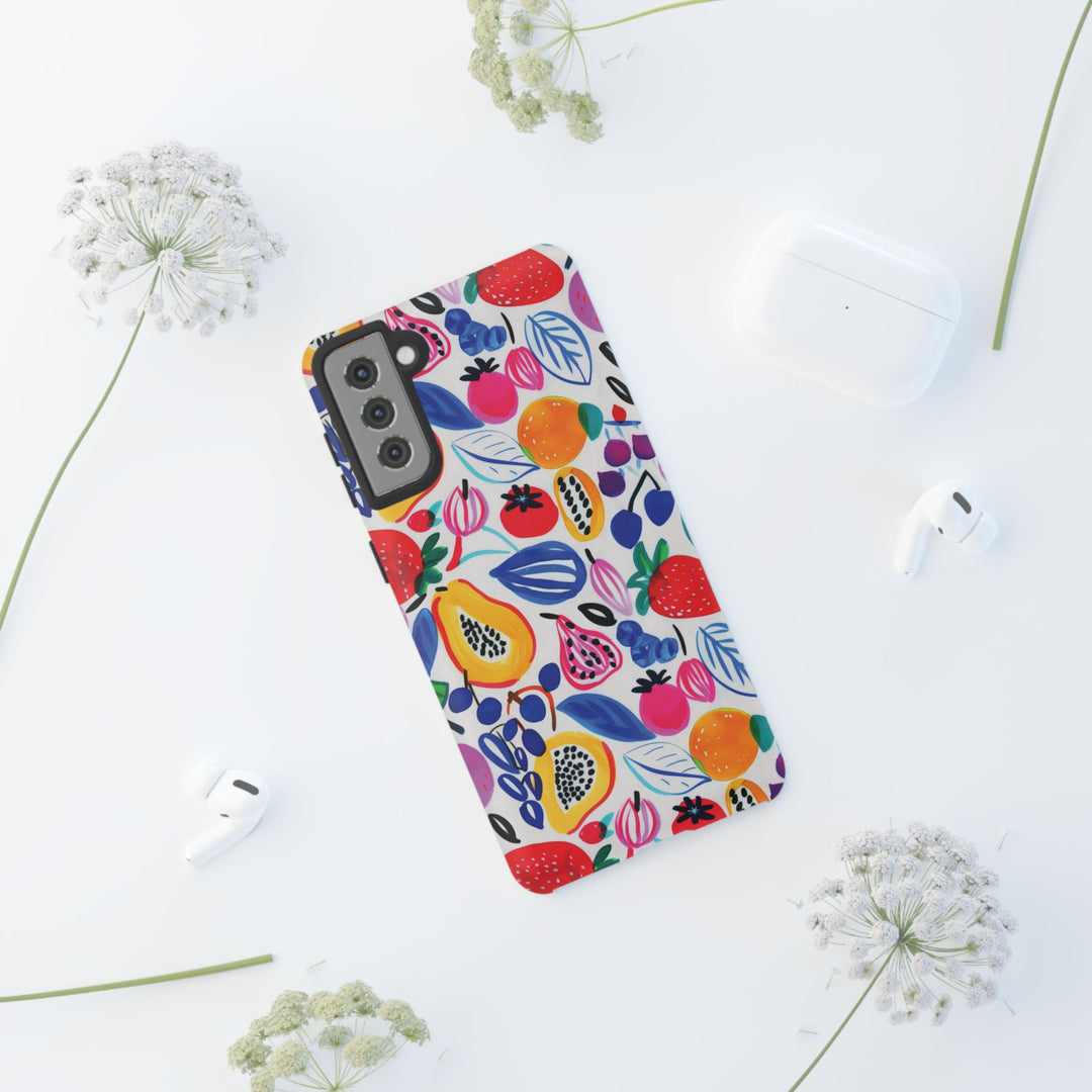 Summer Fruit Cute Tough Phone Case - For Apple iPhone Case 17, 16, 15 Pro Max, 14 Plus, 13 Pro, 12, Samsung Galaxy S26, S25, S24 Plus Ultra - Studio40ParkLane
