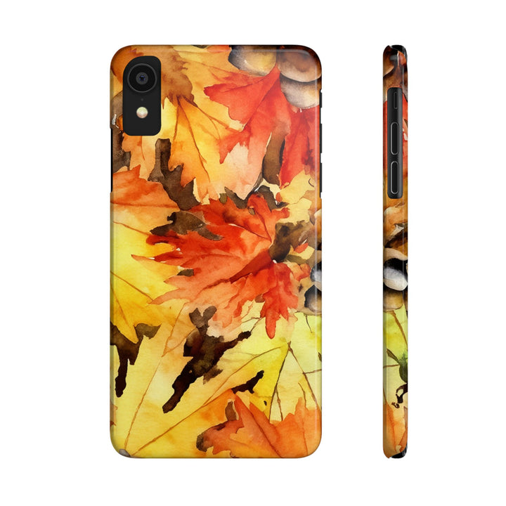 Slim Fall Leaves Slim Cute Phone Cases for Iphone | iPhone 15 Case | iPhone 15 Pro Max Case, Iphone 14, Iphone 14 Pro Max, Iphone 13 - Studio40ParkLane