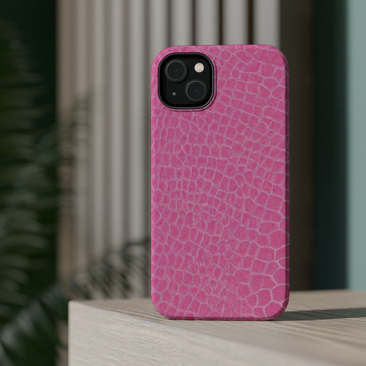 Non Leather Pink Color Pattern Magsafe Cute Phone Case for Iphone Gift for Her, | iPhone 15 Case | iPhone 15 Pro Max Case, Iphone 14, Iphone 14 Pro Max, Iphone 13, Iphone 16 - Studio40ParkLane