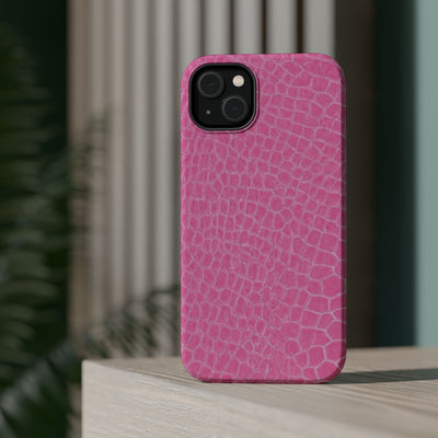 Non Leather Pink Color Pattern Magsafe Cute Phone Case for Iphone Gift for Her,  | iPhone 15 Case | iPhone 15 Pro Max Case, Iphone 14, Iphone 14 Pro Max, Iphone 13, Iphone 16