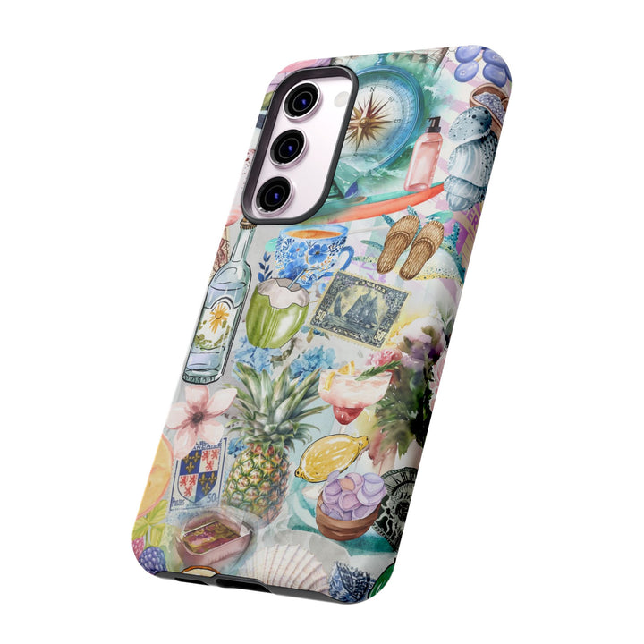 Impact Resistant, Travel Coquette Collage, Cute Phone Cases for Samsung S24, S23, S22, S21, IPhone 15 pro Iphone 14 pro Iphone 13 IPhone 12 Iphone 11 - Studio40ParkLane