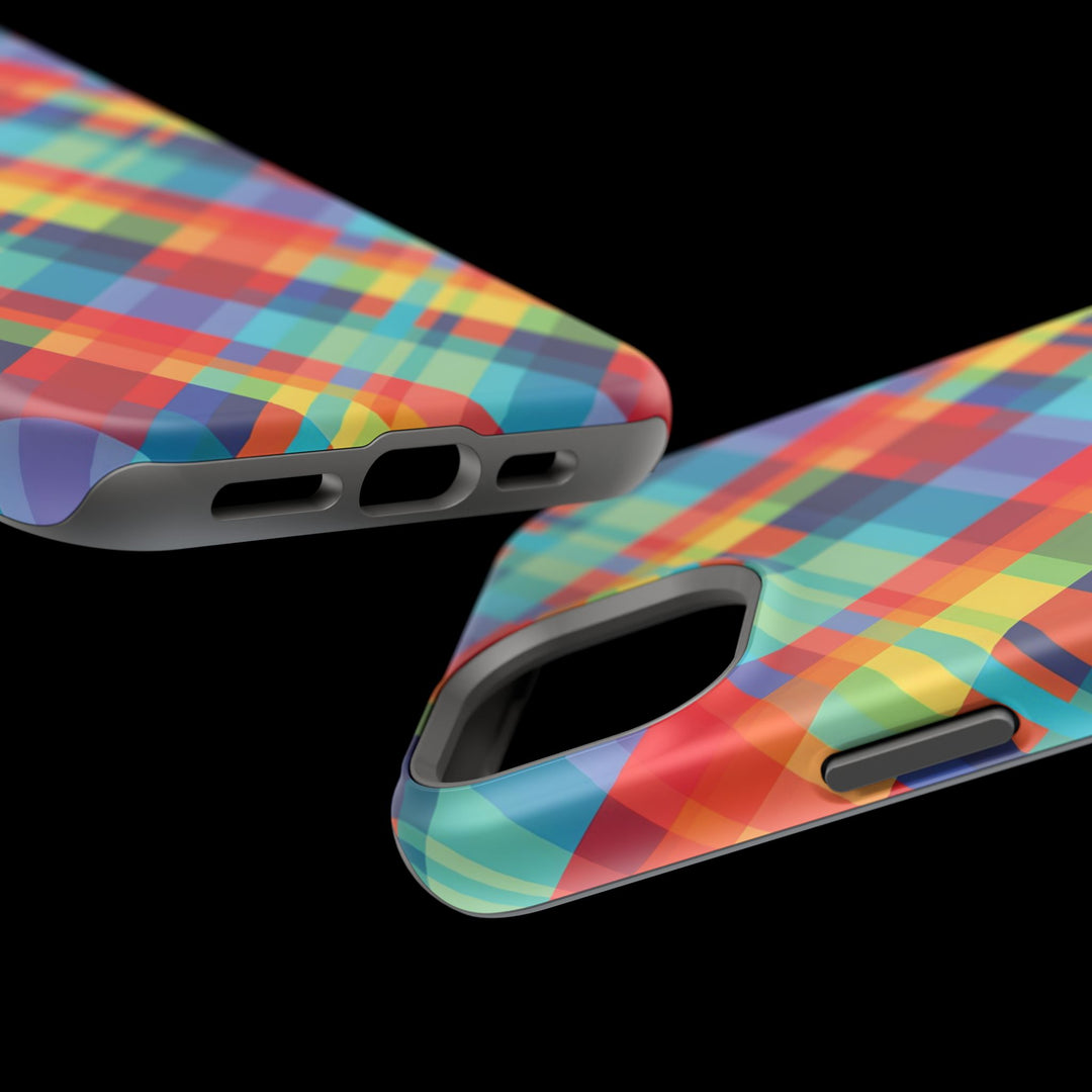 Checkered Plaid Magsafe Gift for Her Cute Phone Case for Iphone, | iPhone 16 | iPhone 15 Pro Max, Iphone 14 Pro Max, 13 12 11 10 9 8 7 - Studio40ParkLane