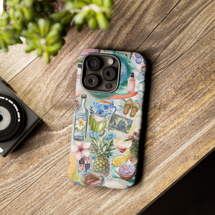 Impact Resistant, Travel Coquette Collage, Cute Phone Cases for Samsung S24, S23, S22, S21, IPhone 15 pro Iphone 14 pro Iphone 13 IPhone 12 Iphone 11 - Studio40ParkLane