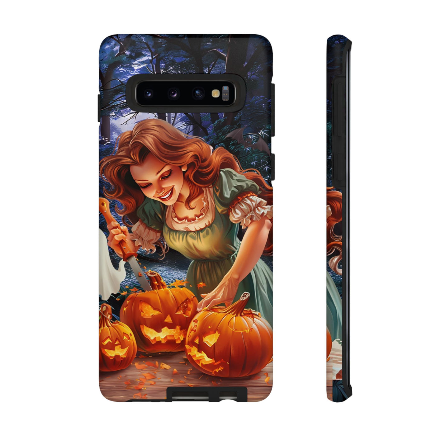 Autumn Fall Pumpkin Fairy Gift for Her Cute Phone Case for, Samsung Galaxy S24, S23, S22, S21, IPhone 16 Case | Iphone 15, Iphone 14, IPhone 13 Case