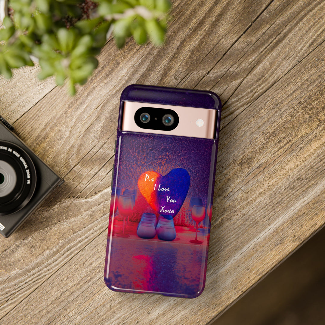 Cute Samsung Case | Cool Iphone Case | PS I love You - Heart, Samsung S24, S23, S22, S21, IPhone 15 Case | Iphone 14 Case, Iphone 13 Case - Studio40ParkLane