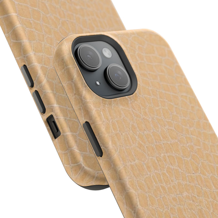 Non Leather Beige Color Pattern Magsafe Cute Phone Case for Iphone Gift for Her, | iPhone 15 Case | iPhone 15 Pro Max Case, Iphone 14, Iphone 14 Pro Max, Iphone 13, Iphone 16 - Studio40ParkLane