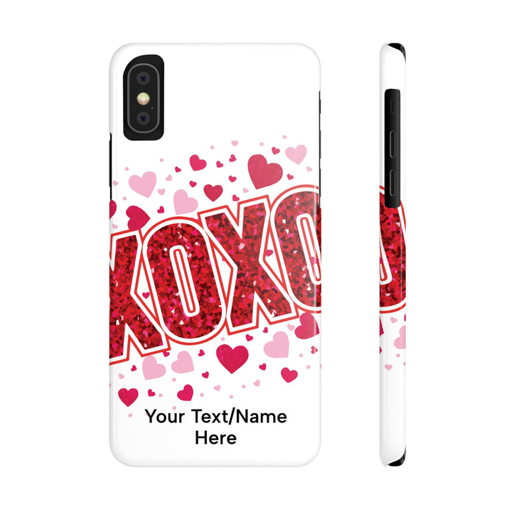 Slim Custom Personalized Valentine Love Gift for Her Cute Phone Cases for Iphone 16 Pro Max | iPhone 15 Case | iPhone 15 Pro Max Case, Iphone 14, 13, 12, 11, 10, 8, 7 - Studio40ParkLane