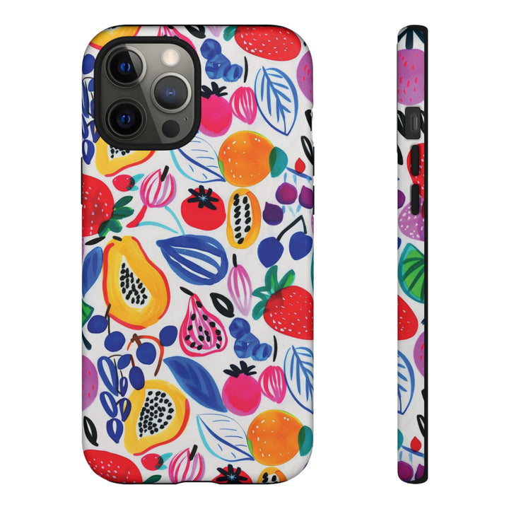 Summer Fruit Cute Tough Phone Case - For Apple iPhone Case 17, 16, 15 Pro Max, 14 Plus, 13 Pro, 12, Samsung Galaxy S26, S25, S24 Plus Ultra - Studio40ParkLane