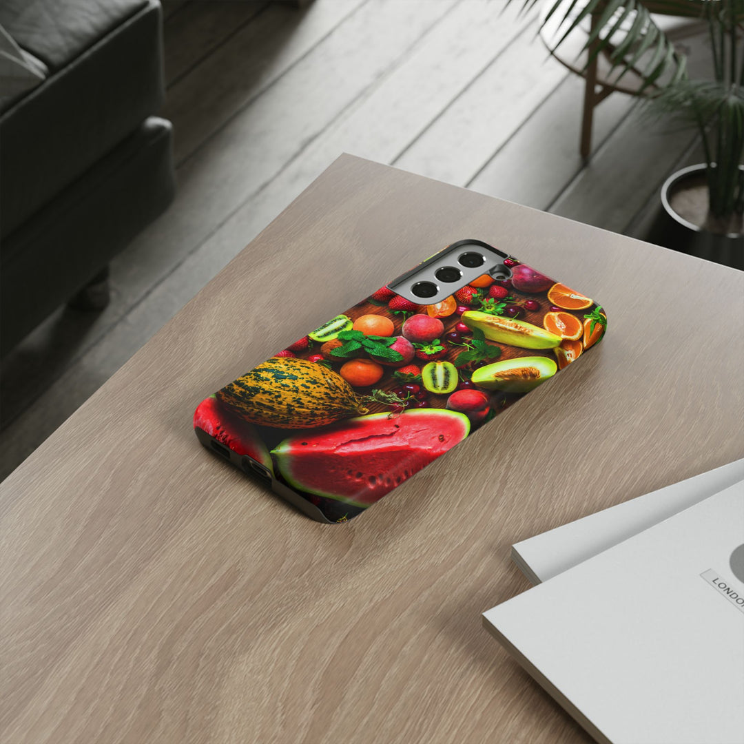 Fall Fruit Collage Cute Phone Case for, Samsung Galaxy S24, S23, S22, S21, IPhone 16 Case | Iphone 15, Iphone 14, IPhone 13 Case Mom Dad Gift - Studio40ParkLane
