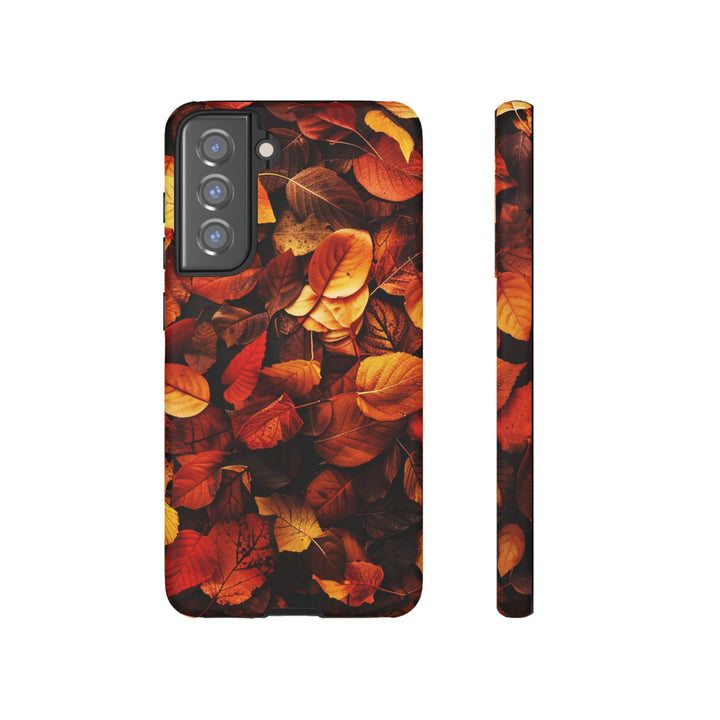 Autumn Fall Leaves Gift for Her Cute Phone Case for, Samsung Galaxy S24, S23, S22, S21, IPhone 16 Case | Iphone 15, Iphone 14, IPhone 13 Case - Studio40ParkLane