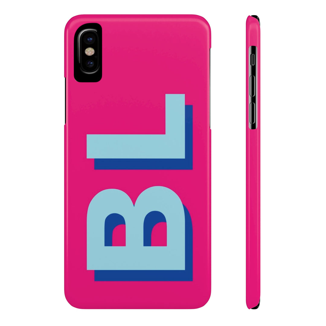 Slim Personalized Initial Custom Gift for Her Cute Phone Cases for Iphone 16 Pro Max | iPhone 15 Case | iPhone 15 Pro Max Case, Iphone 14, 13, 12, 11, 10, 8, 7 - Studio40ParkLane