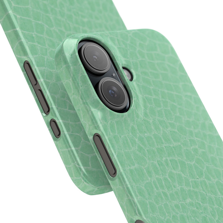 Slim Non Leather Mint Color Pattern Gift for Her Cute Phone Cases for Iphone 16 Pro Max | iPhone 15 Case | iPhone 15 Pro Max Case, Iphone 14, 13, 12, 11, 10, 8, 7 - Studio40ParkLane