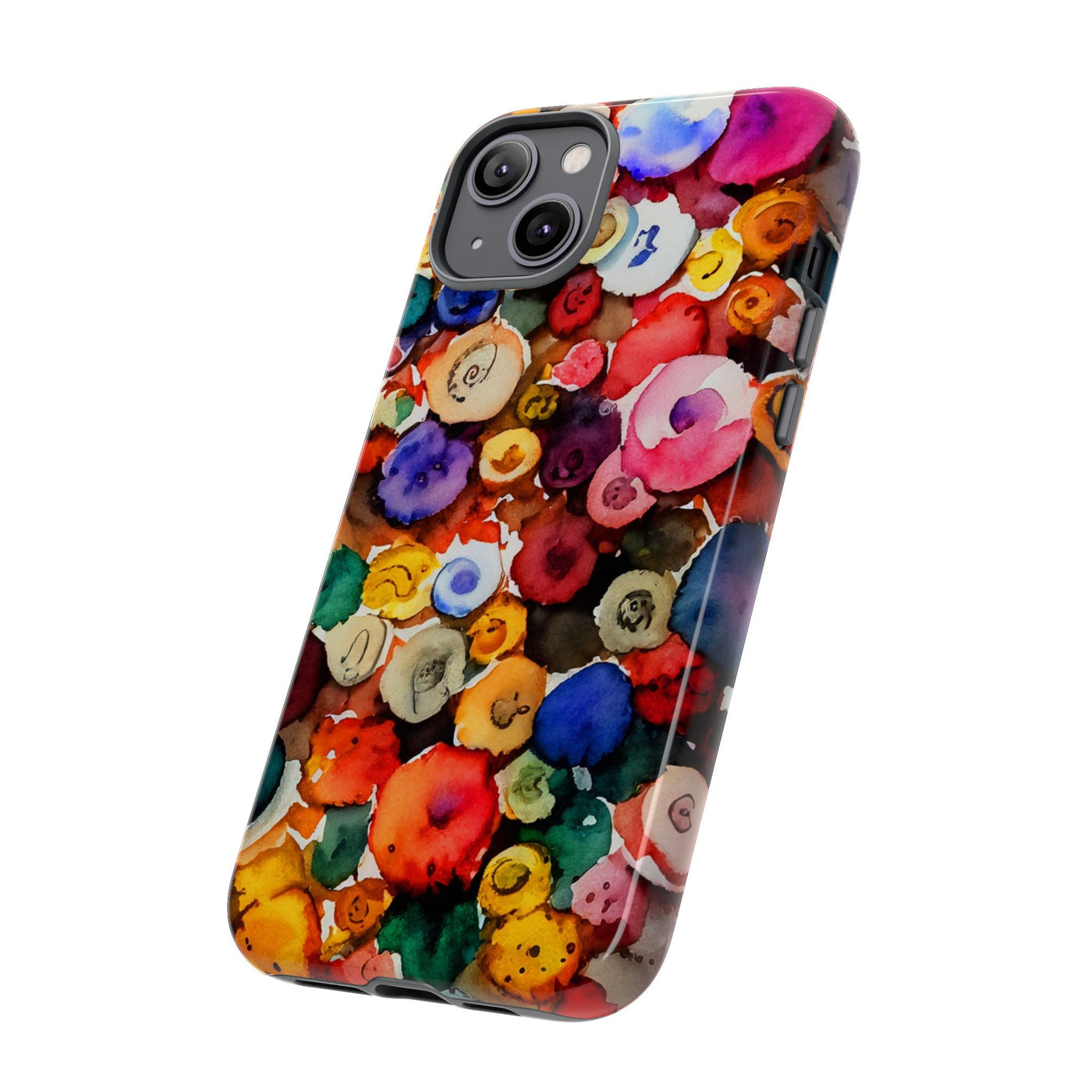 Impact Resistant, Fall Colors Buttons, Cute Phone Cases for Samsung S24, S23, S22, S21, IPhone 15 pro Iphone 14 pro Iphone 13 IPhone 12 Iphone 11