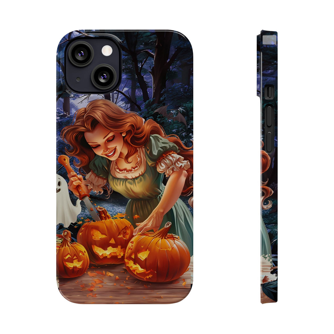 Slim Fall Autumn Pumpkin Fairy Gift for Her Cute Phone Cases for Iphone 16 | iPhone 15 Case | iPhone 15 Pro Max Case, Iphone 14, Iphone 14 Pro Max, Iphone 13, Slim - Studio40ParkLane