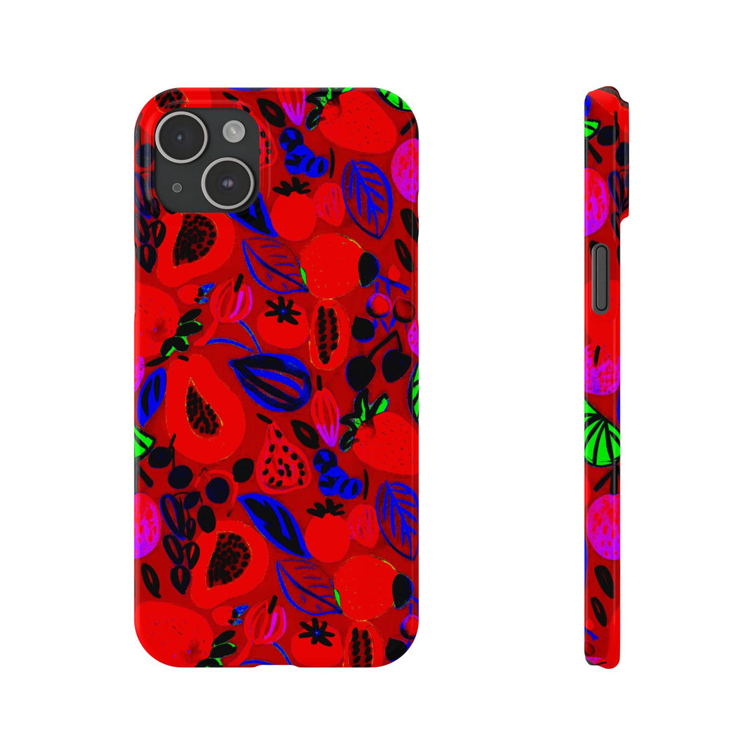 Slim Trendy Fall Fruit Gift for Her Cute Phone Cases for Iphone 16 | iPhone 15 Case | iPhone 15 Pro Max Case, Iphone 14, Iphone 14 Pro Max, Iphone 13, Slim - Studio40ParkLane