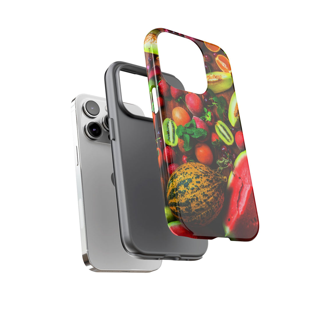 Fall Fruit Collage Cute Phone Case for, Samsung Galaxy S24, S23, S22, S21, IPhone 16 Case | Iphone 15, Iphone 14, IPhone 13 Case Mom Dad Gift - Studio40ParkLane