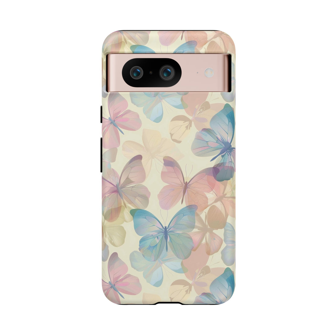 Cute Samsung Case | Cool Iphone Case | Summer Pastel Butterflies, Samsung S24, S23, S22, S21, IPhone 15 Case | Iphone 14 Case, Iphone 13 Case - Studio40ParkLane