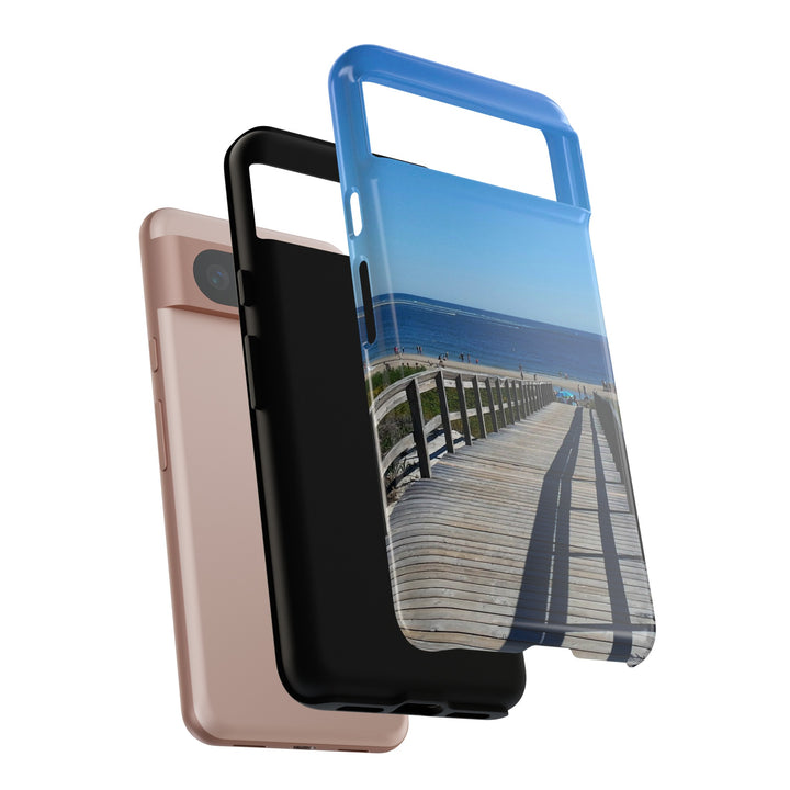 Cute Samsung Case | Cool Iphone Case | Summer Beach Walk, Samsung S24, S23, S22, S21, IPhone 15 Case | Iphone 14 Case, Iphone 13 Case - Studio40ParkLane