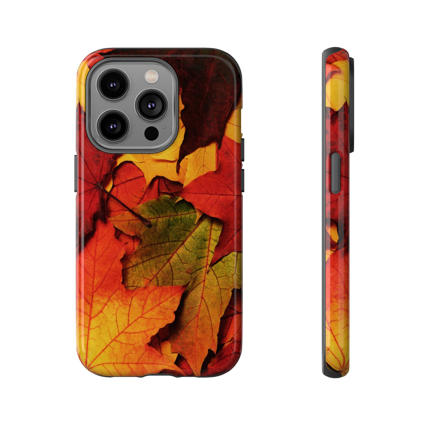 Autumn Fall Leaves Gift Cute Phone Case for, Samsung Galaxy S24, S23, S22, S21, IPhone 16 Case | Iphone 15, Iphone 14, IPhone 13 Case Mom Dad Gift