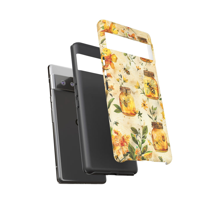 Impact Resistant, Honey Bees, Cute Phone Cases for Samsung S24, S23, S22, S21, IPhone 15 pro Iphone 14 pro Iphone 13 IPhone 12 Iphone 11 - Studio40ParkLane