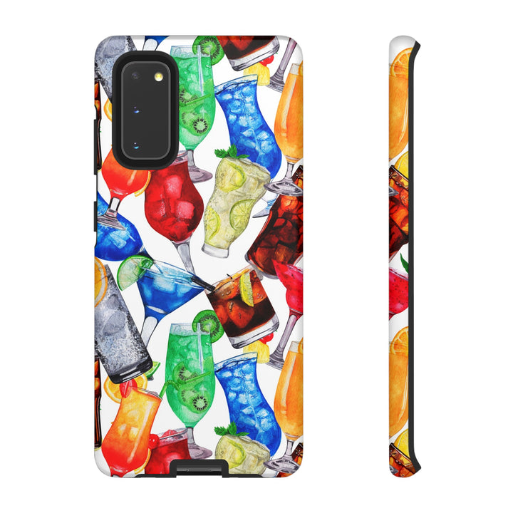 Cute Samsung Case | Cool Iphone Case | Summer Fruit Cocktail, Samsung S24, S23, S22, S21, IPhone 15 Case | Iphone 14 Case, Iphone 13 Case - Studio40ParkLane