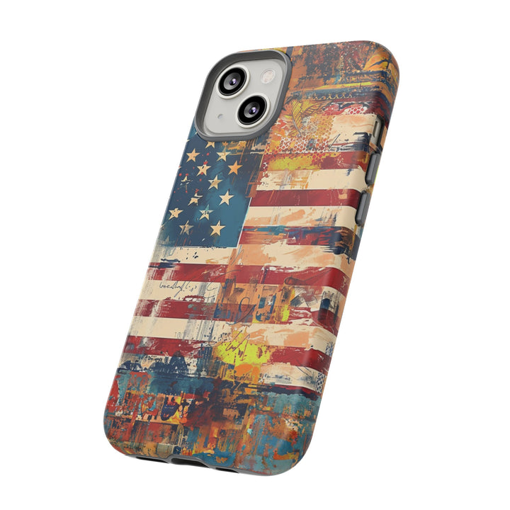 Impact Resistant, American Flag, Cute Phone Cases for Samsung S24, S23, S22, S21, IPhone 15 pro Iphone 14 pro Iphone 13 IPhone 12 Iphone 11 - Studio40ParkLane