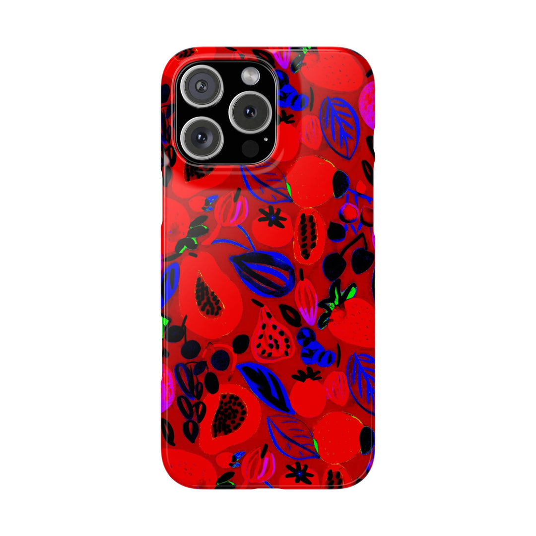 Slim Trendy Fall Fruit Gift for Her Cute Phone Cases for Iphone 16 | iPhone 15 Case | iPhone 15 Pro Max Case, Iphone 14, Iphone 14 Pro Max, Iphone 13, Slim - Studio40ParkLane