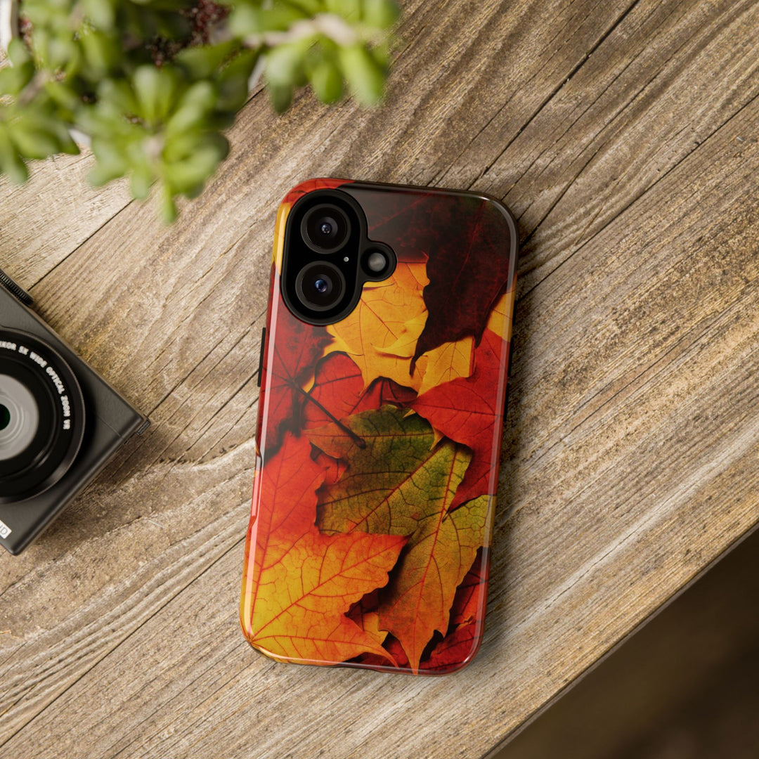 Autumn Fall Leaves Gift Cute Phone Case for, Samsung Galaxy S24, S23, S22, S21, IPhone 16 Case | Iphone 15, Iphone 14, IPhone 13 Case Mom Dad Gift - Studio40ParkLane