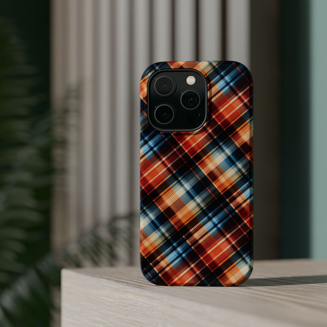 Checkered Plaid Magsafe Gift for Her Cute Phone Case for Iphone, | iPhone 16 | iPhone 15 Pro Max, Iphone 14 Pro Max, 13 12 11 10 9 8 7 - Studio40ParkLane