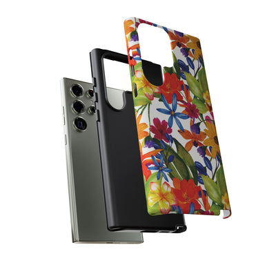 Premium Tough Spring Flowers Cute Phone Cases for Samsung S24, S23, S22, S21, S20, Plus and Ultra, Iphone 16 Pro Max,15, 14, 13, 12, 11, 10 - Studio40ParkLane
