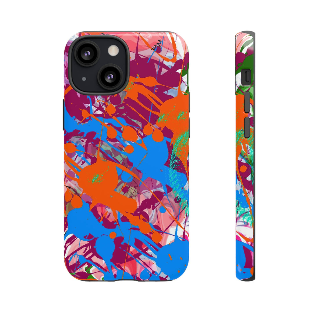Cute IPhone Case | iPhone 15 Case | iPhone 15 Pro Max Case, Iphone 14 Case, Iphone 14 Pro Max Case IPhone Case for Art Lovers Fall Paint Splash - Studio40ParkLane