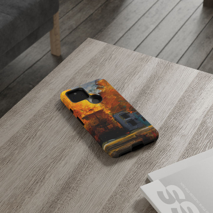 Impact Resistant, Fall Leaves Oil Painting, Cute Phone Cases for Samsung S24, S23, S22, S21, IPhone 15 pro Iphone 14 pro Iphone 13 IPhone 12 Iphone 11 - Studio40ParkLane